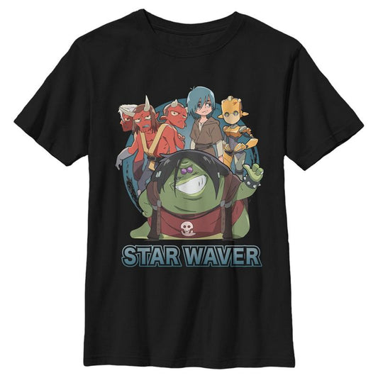 تي شيرت Star Wars: Visions Star Waver للأولاد
