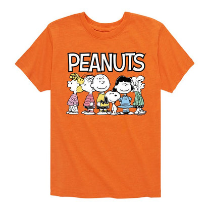 تي شيرت جرافيكي بأكمام قصيرة من Peanuts للأولاد - Peanuts Crew