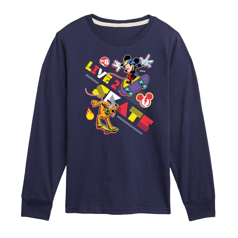 Boys' - Disney - Standard Sports Long Sleeve Graphic T-Shirt