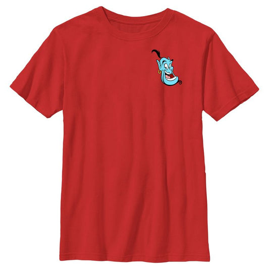 Boy's Aladdin Genie Grin Small T-Shirt