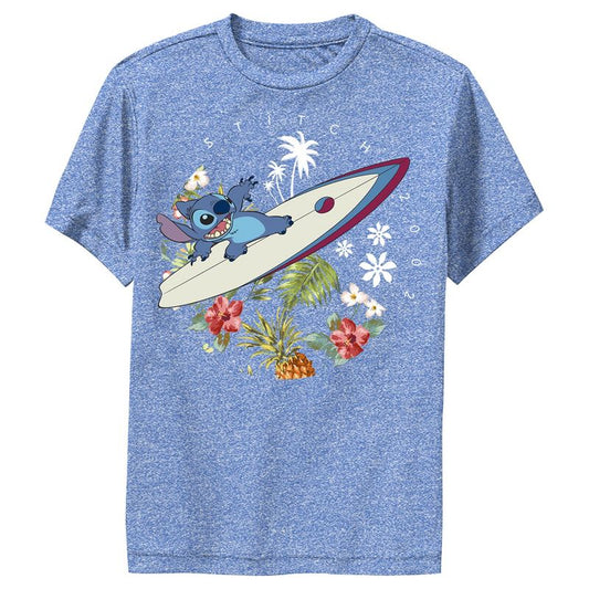 Boy's Lilo & Stitch Tropical Waves Performance Tee