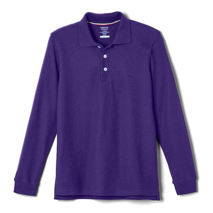 French Toast School Uniform Co-Ed Long Sleeve Pique Polo (Part 2)