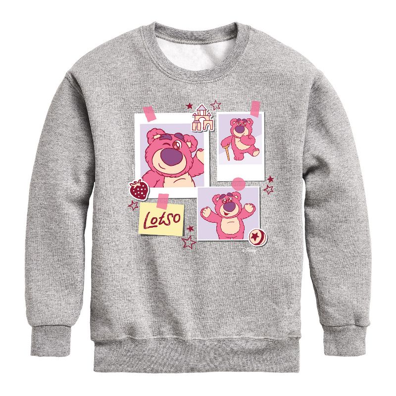 Boys' - Disney - Latso Graphic Long Sleeve Fleece Sweatshirt