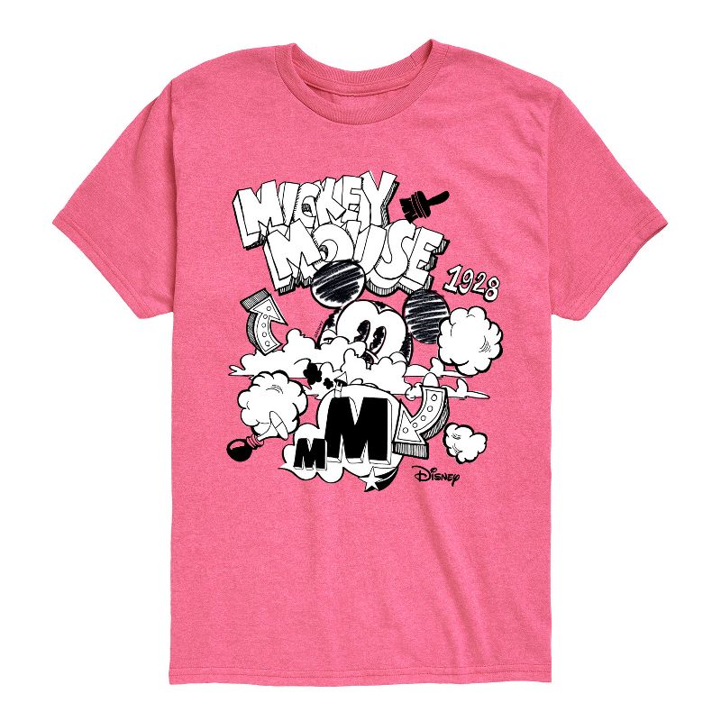 Boys' - Disney - Mickey Mouse Short Sleeve Graphic T-Shirt
