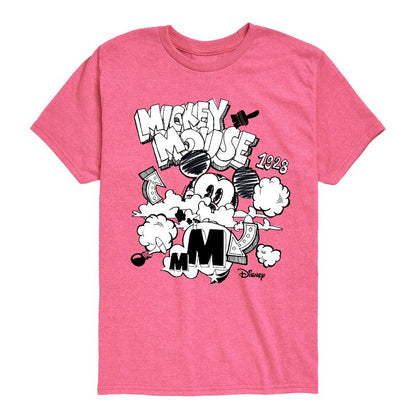 Boys' - Disney - Mickey Mouse Short Sleeve Graphic T-Shirt
