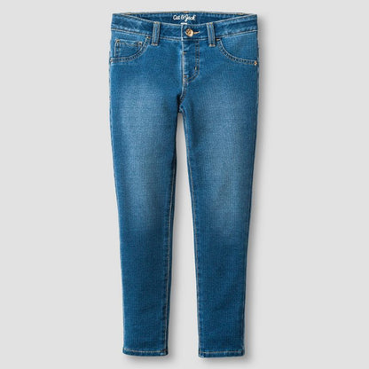 Girls' Mid-Rise Soft Knit Jeggings - Cat & Jack™