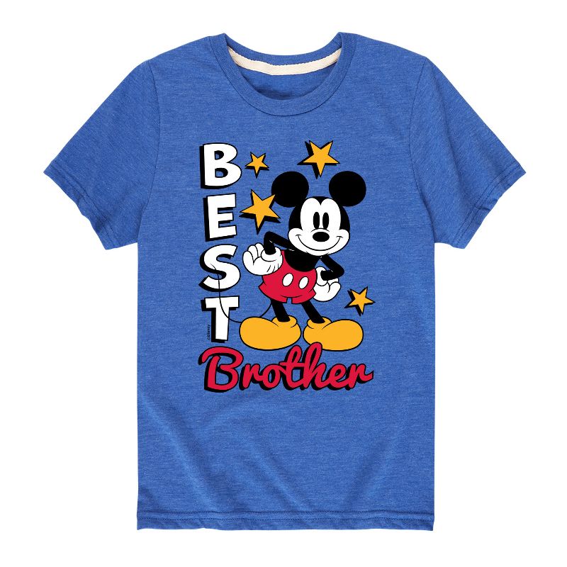 Boys' - Disney - Best Brother Short Sleeve Graphic T-Shirt