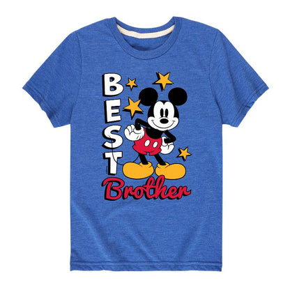 Boys' - Disney - Best Brother Short Sleeve Graphic T-Shirt