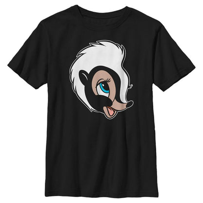 تي شيرت بطبعة صورة زهرة بامبي للأولاد