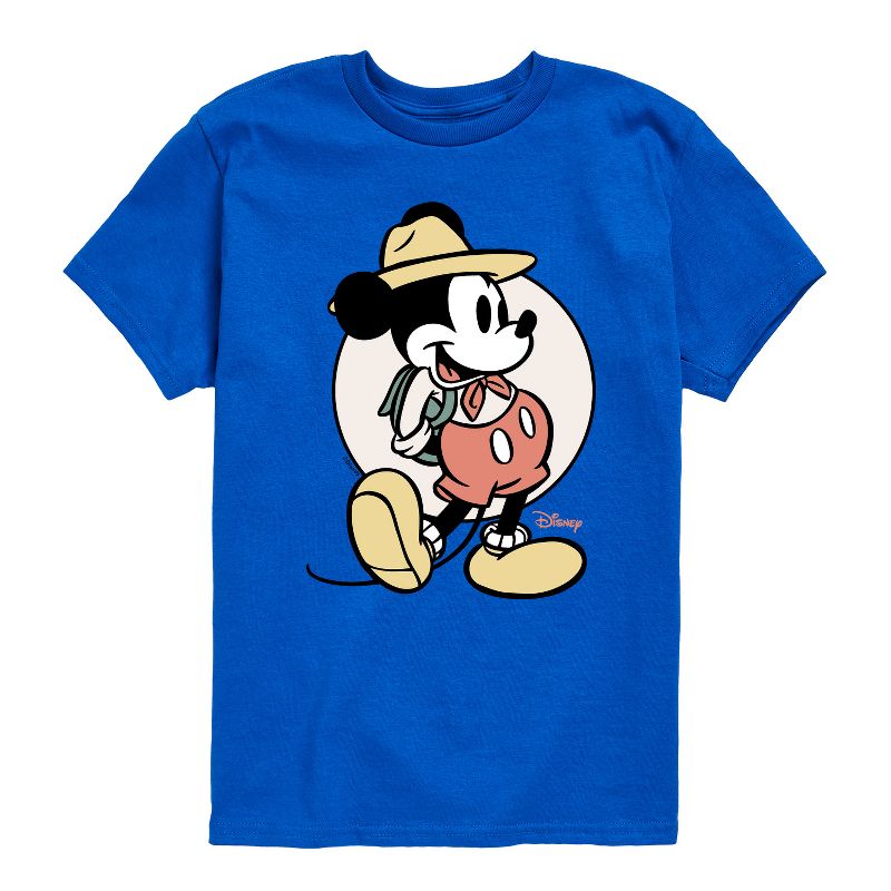 Boys' - Disney - Mickey Mouse Short Sleeve Graphic T-Shirt