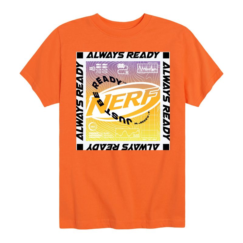 تي شيرت نيرف جريد غرافيكي بأكمام قصيرة للأولاد - نيرف