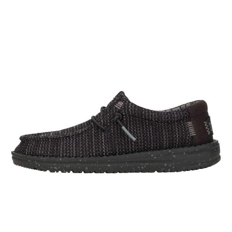 Hey Dude Wally Stretch Sox Youth - أحذية مريحة للأطفال بدون رباط