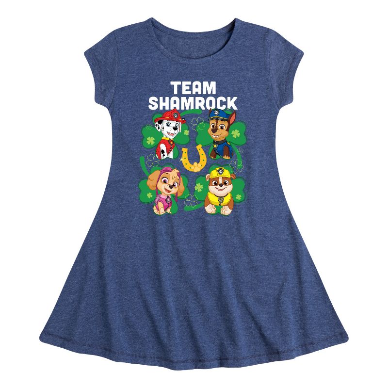 Girls' - Nickelodeon - Paw Patrol Fit & Flair Cap Sleeve Dress