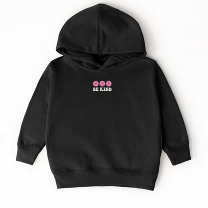 The Juniper Shop SmileyWorld Embroidered Be Kind Turning Smiles Toddler Hoodie