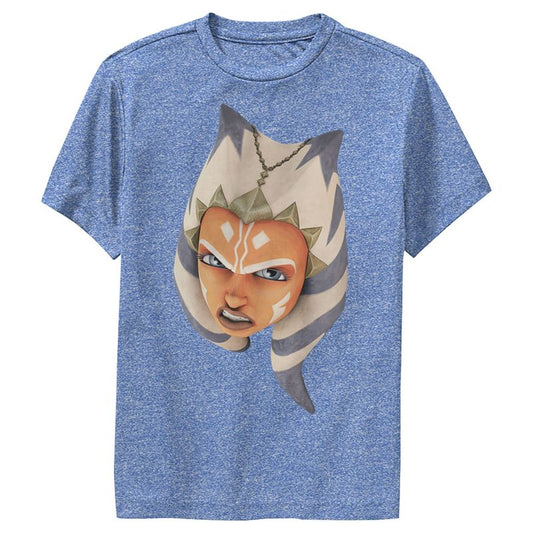 تي شيرت Ahsoka Big Face Performance للأولاد من Star Wars: The Clone Wars
