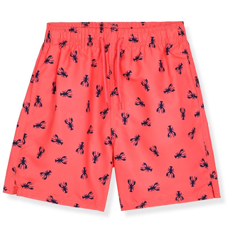Blue Horizon Swimwear Boys Swim Trunks – Fun Printed Youth Quick Dry Kids Bathing Suit Shorts for Boys