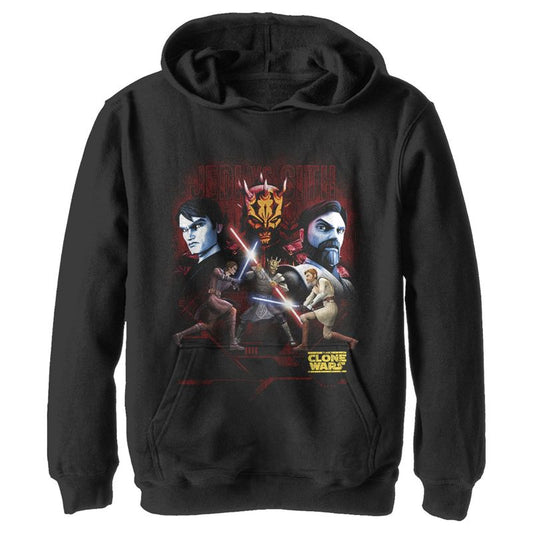 Boy's Star Wars: The Clone Wars Jedi Vs. Sith Pull Over Hoodie