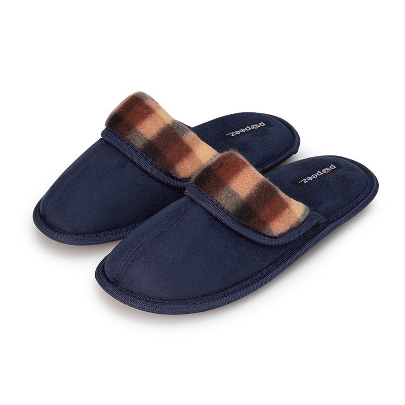 Roxoni Boys Slipper Scuff Soft Comfort Kids Classic House Shoes