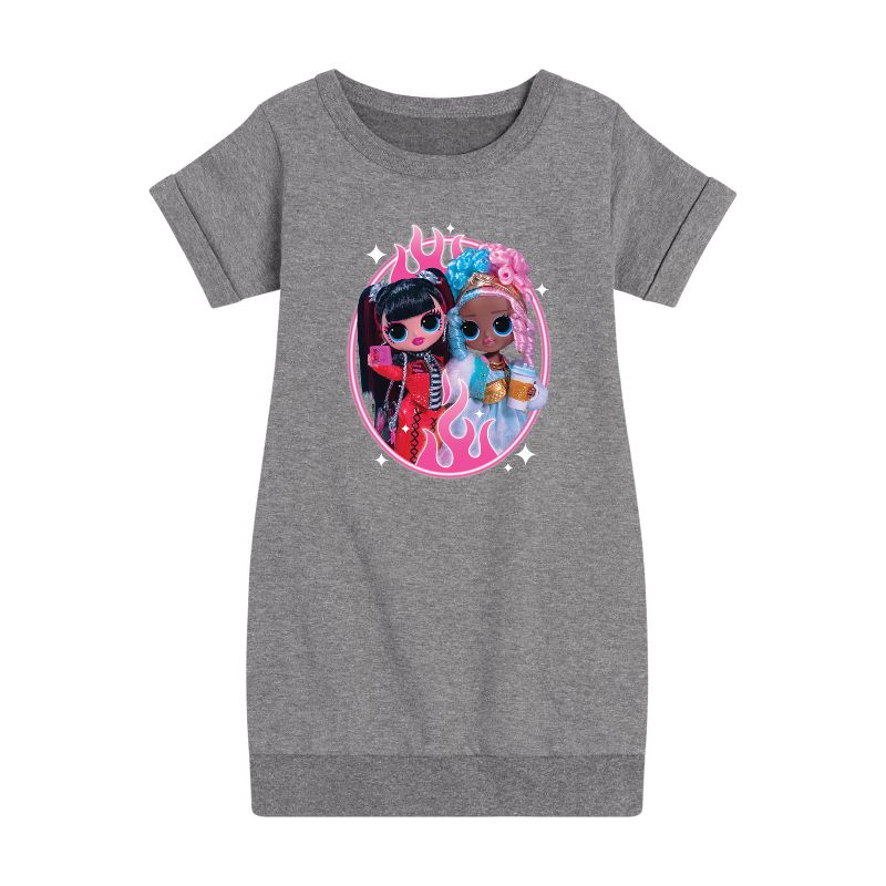 فستان صوف بأكمام قصيرة من مجموعة "لول سربرايز" للفتيات