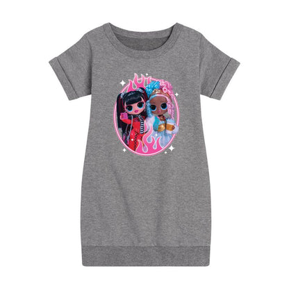 فستان صوف بأكمام قصيرة من مجموعة "لول سربرايز" للفتيات