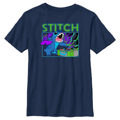 Boy's Lilo & Stitch DJ Stitch T-Shirt