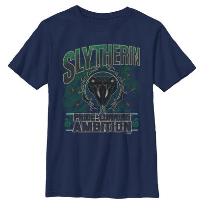 Boys Harry Potter Slytherin Pride and Ambition T Shirt