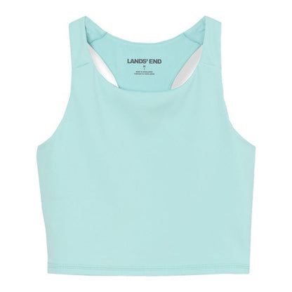 Lands' End Kids Active Crop Tank