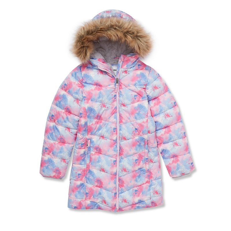 Lands' End Kids Fleece Lined Coat