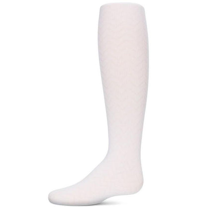Memoi Girls' Wave Semi Opaque Nylon Tights
