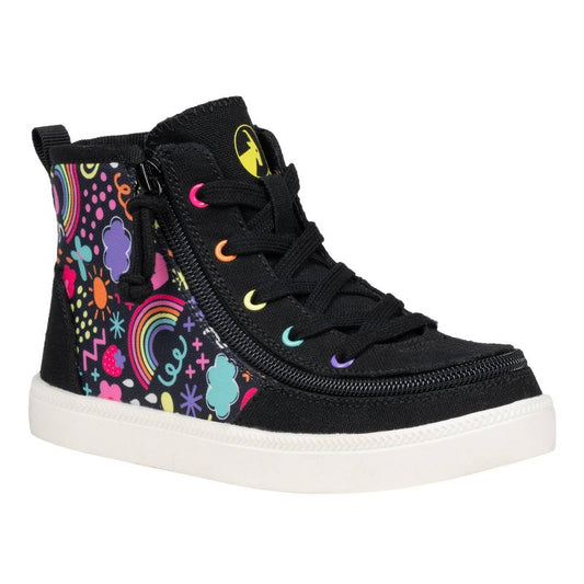 حذاء رياضي للأطفال مطبوع عليه رسومات هارينغ من بيلي فوتوير - أسود