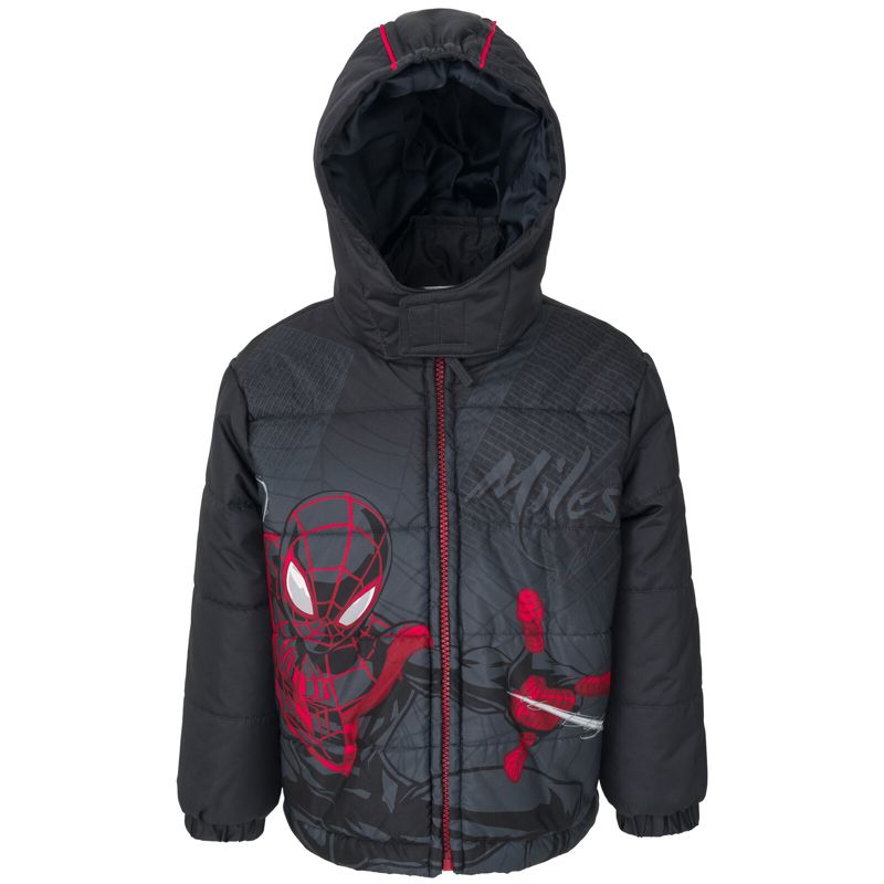 Marvel Zip Up Cosplay Winter Coat Puffer Jacket