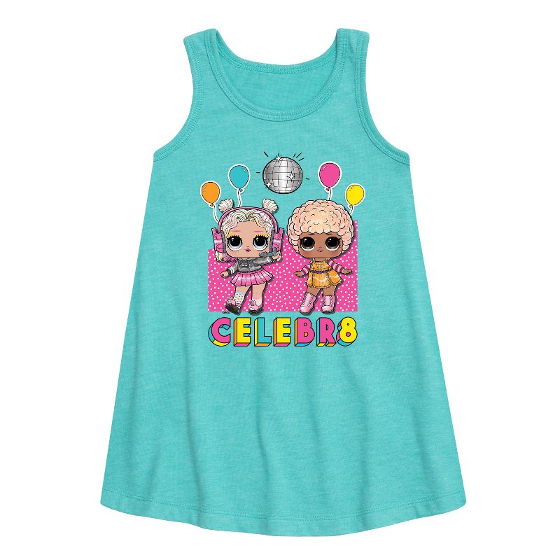 Girls' - LOL Surprise! - Celebr8 Graphic Sleeveless Aline Dress