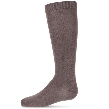 Memoi Kids' Basic Cotton Blend Knee High Socks (Part 2)