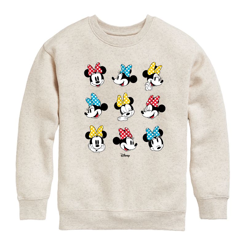 Boys' - Disney - Mickey & Friends Graphic Long Sleeve Fleece Sweatshirt