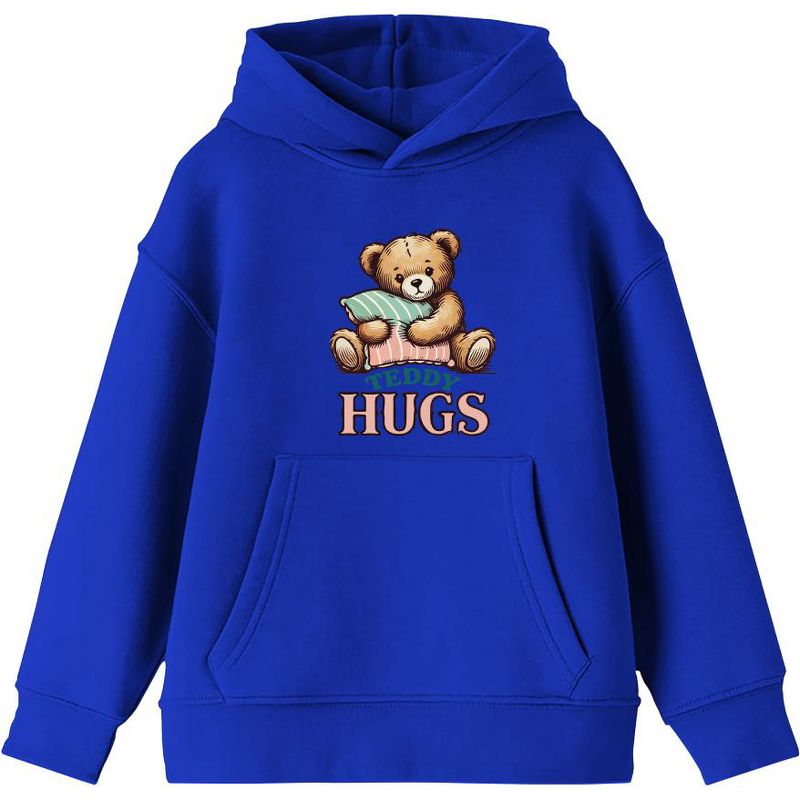 Teddy Hugs Youth Long Sleeve Hoodie
