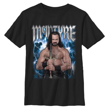 تي شيرت WWE Drew McIntyre Sword Pose للأولاد