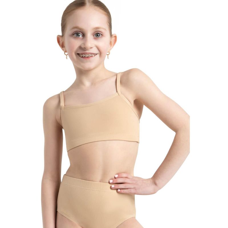 Capezio Girl's Team Basics Camisole Bra Top - Child