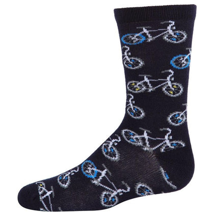 Memoi Boys' Bicycle Crew Socks