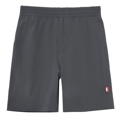 City Threads Boys UPF 50+ Soft Stretch Club Above The Knee Swim Trunks - USA-Made
