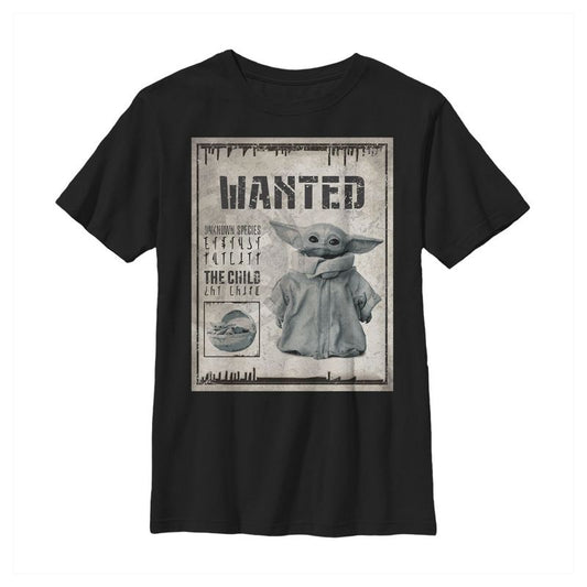 Boy's Star Wars The Mandalorian The Child Wanted Unknown Species T-Shirt