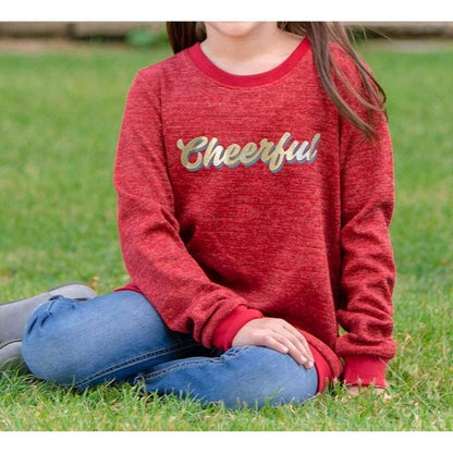 سويت شيرت بناتي مزين بالترتر اللامع - Southern Grace