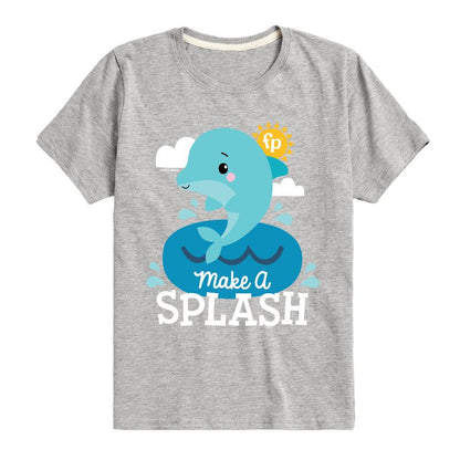 تي شيرت جرافيكي بأكمام قصيرة للأولاد من فيشر برايس - Make A Splash