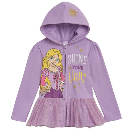 Disney Princess Girls Zip Up Hoodie Toddler