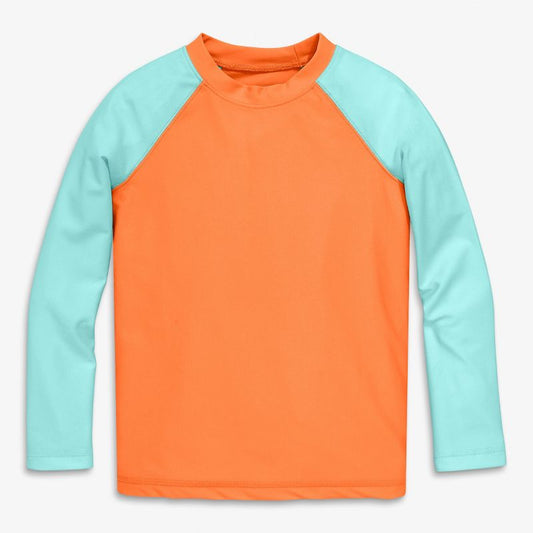 Primary Kids Long Sleeve Baseball Rash Guard