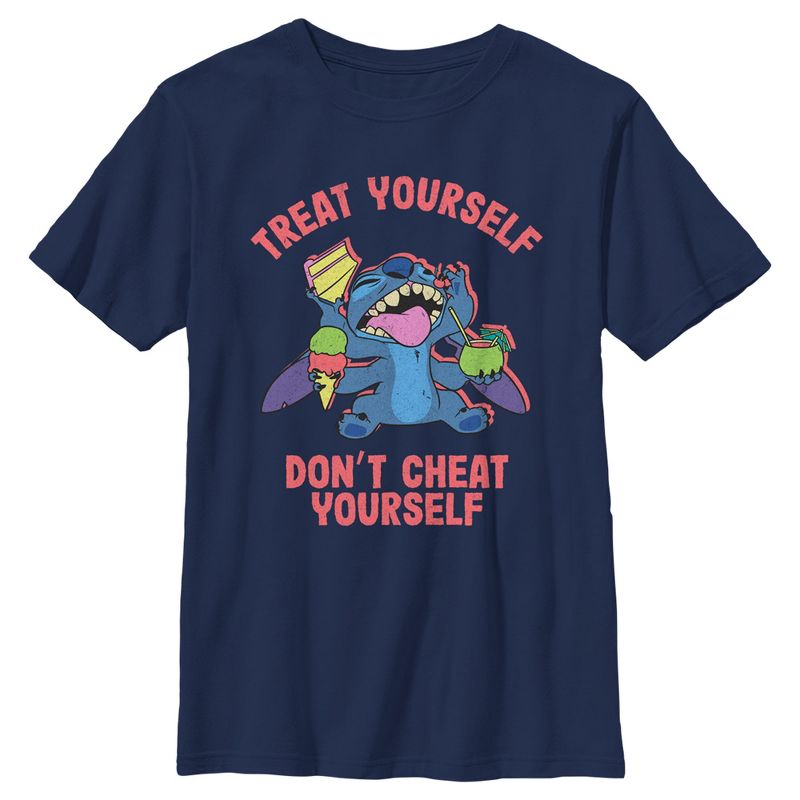 Boy's Lilo & Stitch Treat Yourself Stitch T-Shirt