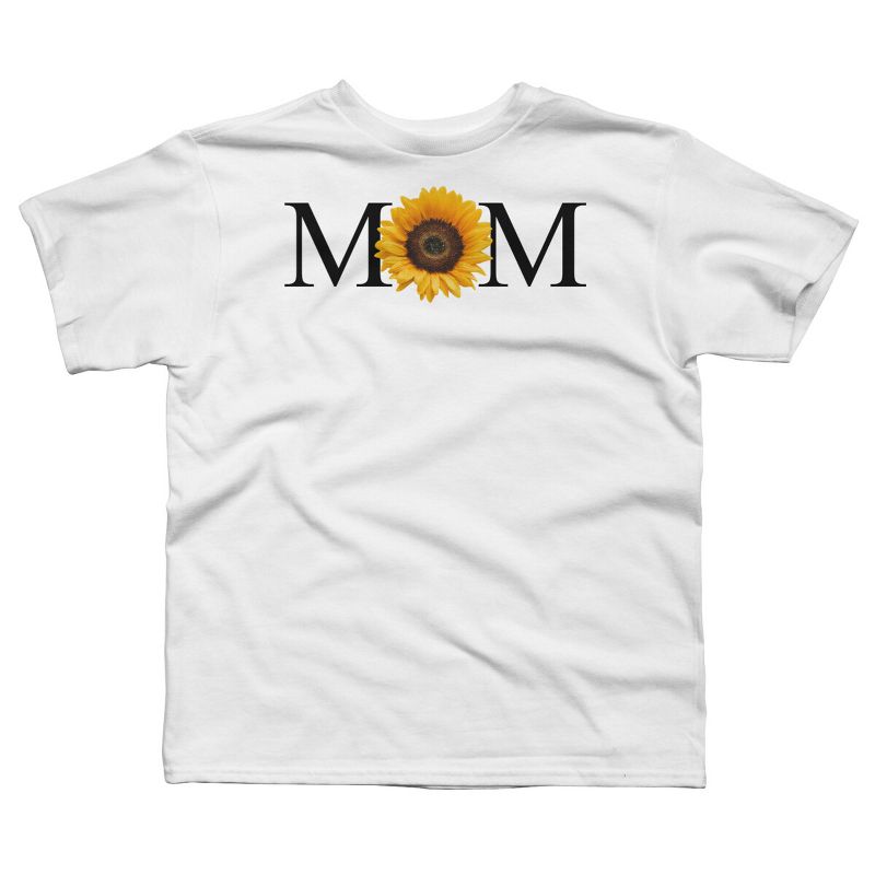 تي شيرت عيد الأم من تصميم هيومانز، مطبوع عليه صورة عباد الشمس لأم من تصميم فرايداي فيوجن للأولاد