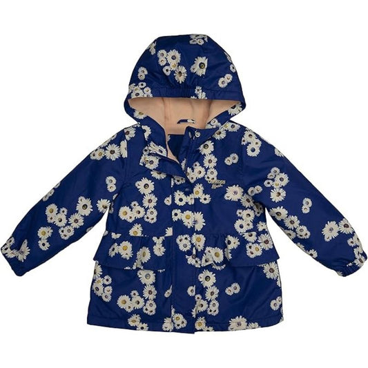 جاكيتات OshKosh B'Gosh للأطفال الصغار/البنات متوسطة الوزن مبطنة بالصوف المكشكش