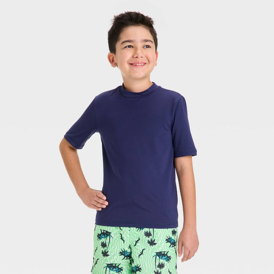 Boys' Short Sleeve Rash Guard Top - Cat & Jack™