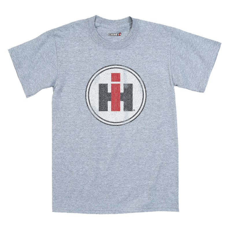 Boys' - Case IH - Circle IH Logo Distressed Short Sleeve Graphic T-Shirt