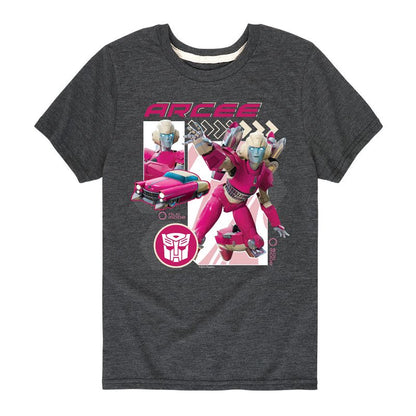 تي شيرت جرافيكي بأكمام قصيرة من ترانسفورمرز - شرارة الأرض للأولاد